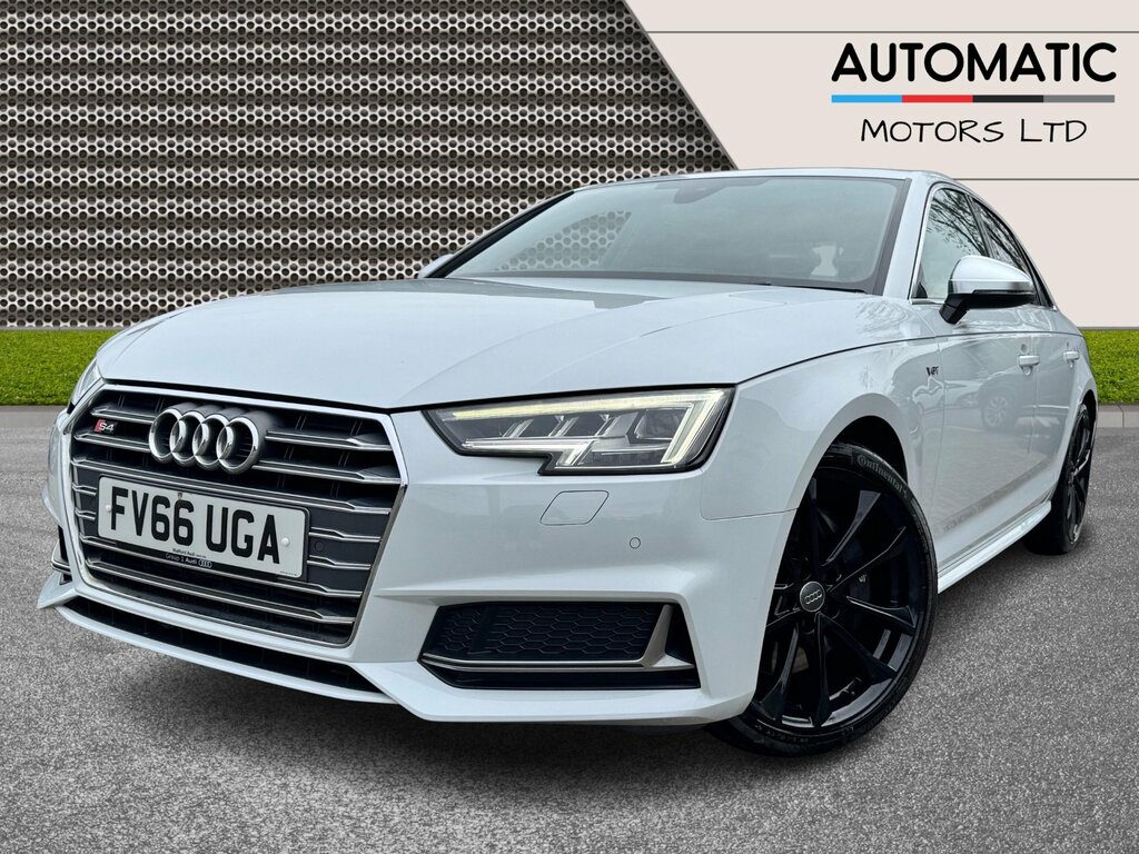 Audi S4 3.0 Tfsi V6 Saloon Tiptronic Quattro Eu White #4