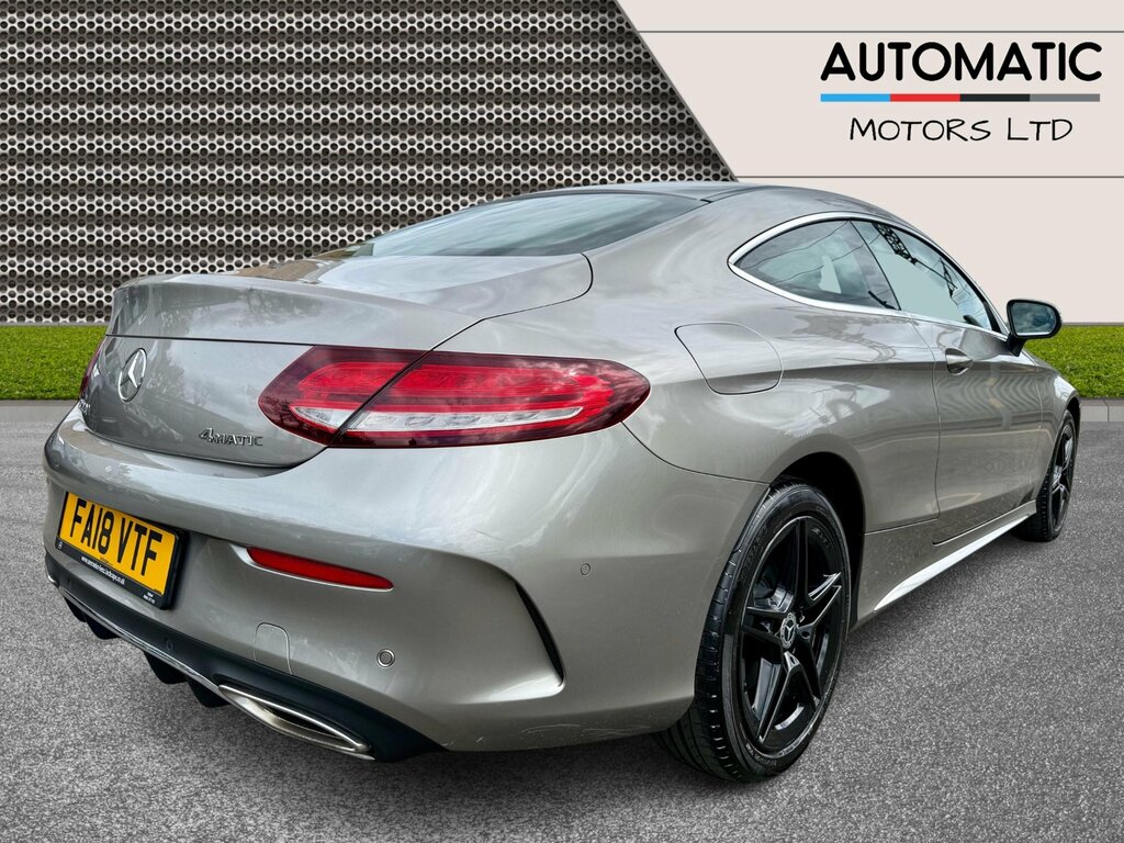 Mercedes-Benz C Class 1.5 C200 Mhev Amg Line Premium Coupe Silver #5