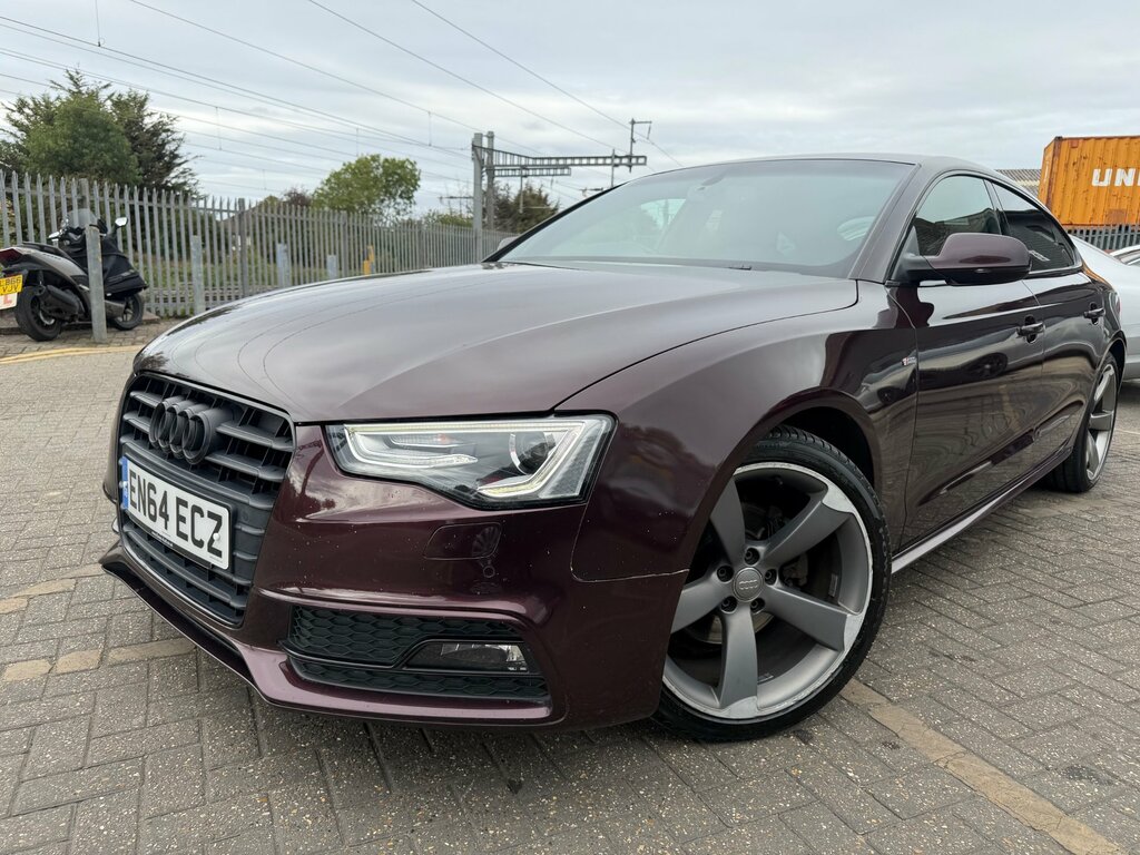 Audi A5 2.0 Tdi Black Edition Plus Sportback Mu Red #2