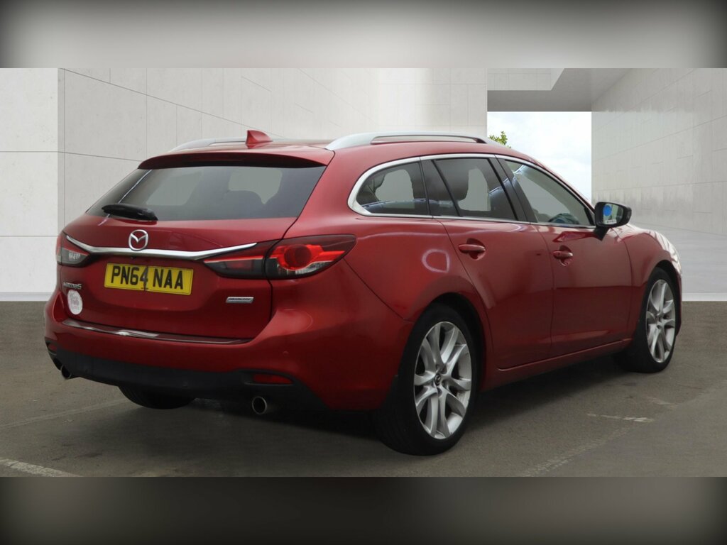 Mazda 6 2014 2.2 Skyactiv-d Sport Nav Tourer Ma Red #6