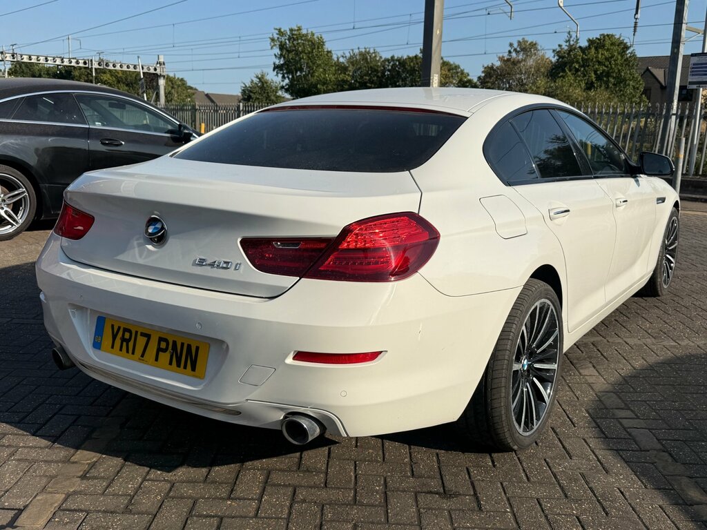 BMW 6 Series Gran Coupe 3.0 640I Se Saloon Euro 6 Ss 3 White #3