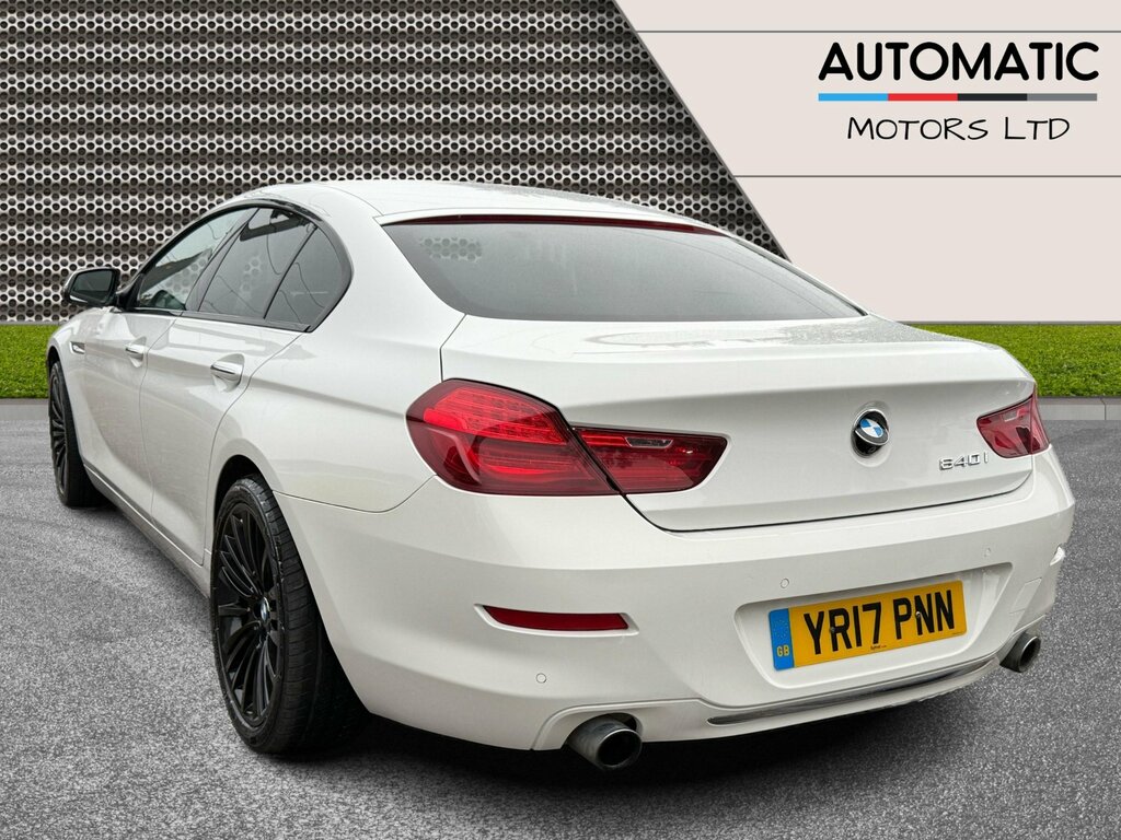 BMW 6 Series Gran Coupe 3.0 640I Se Saloon Euro 6 Ss 3 White #2