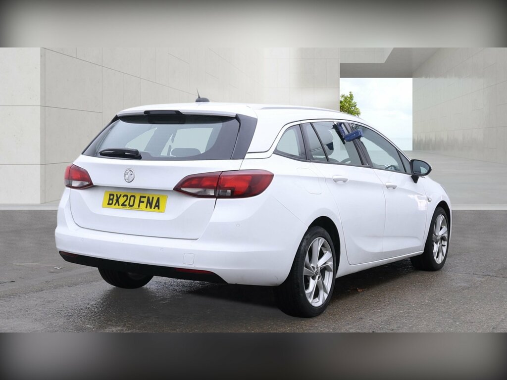Vauxhall Astra 1.4I Turbo Sri Nav Sports Tourer Cvt Eu White #6