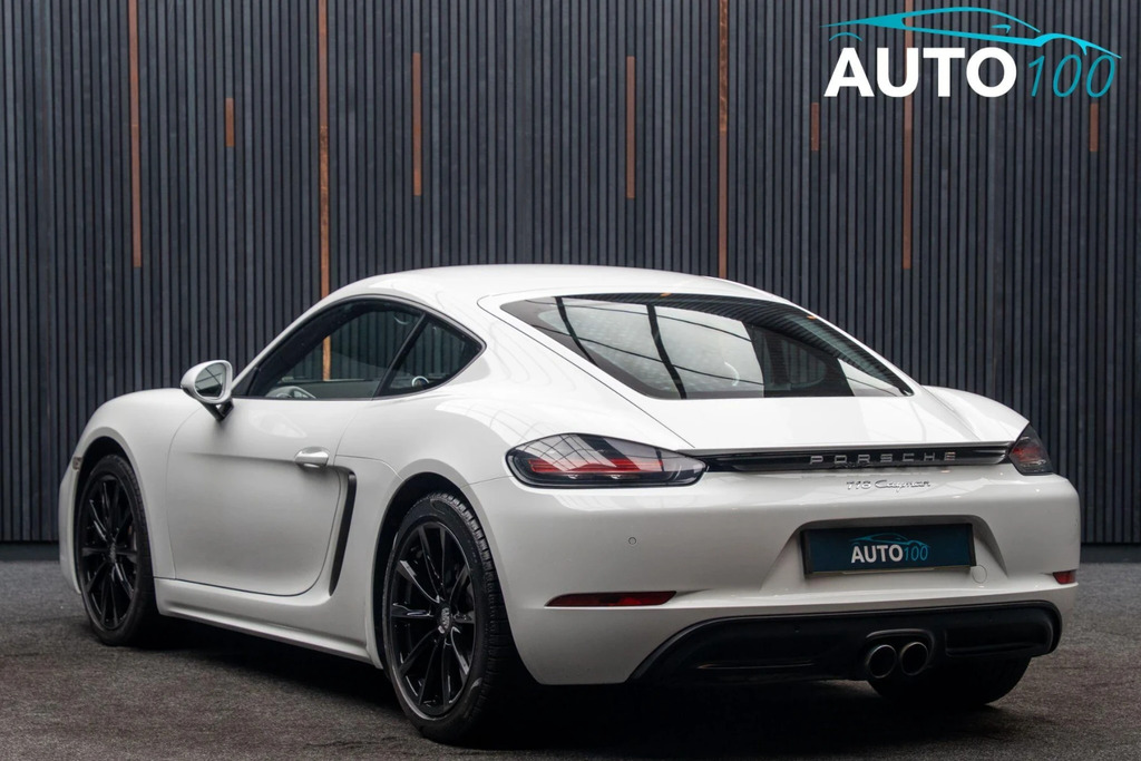 Porsche 718 Cayman 2.0T Pdk Euro 6 Ss White #3