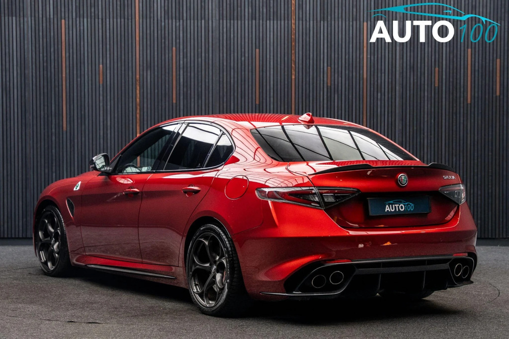 Alfa Romeo Giulia 2.9 V6 Bi-turbo Quadrifoglio Euro 6 Ss Red #3