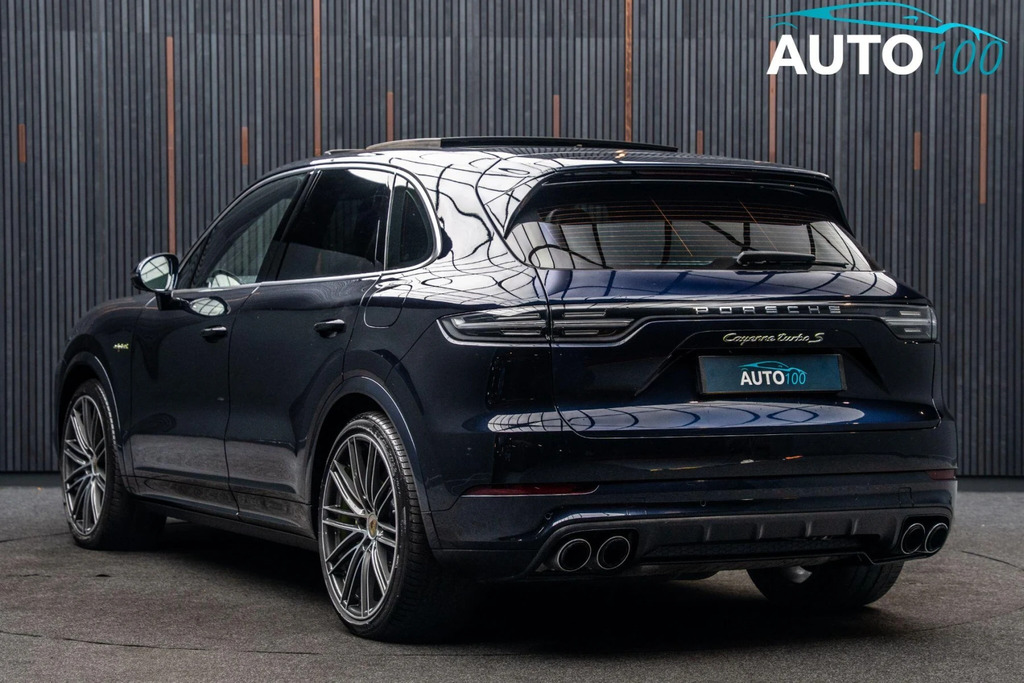 Porsche Cayenne 4.0 V8 E-hybrid 14.1Kwh Turbo S Tiptronics 4Wd Eur Blue #3