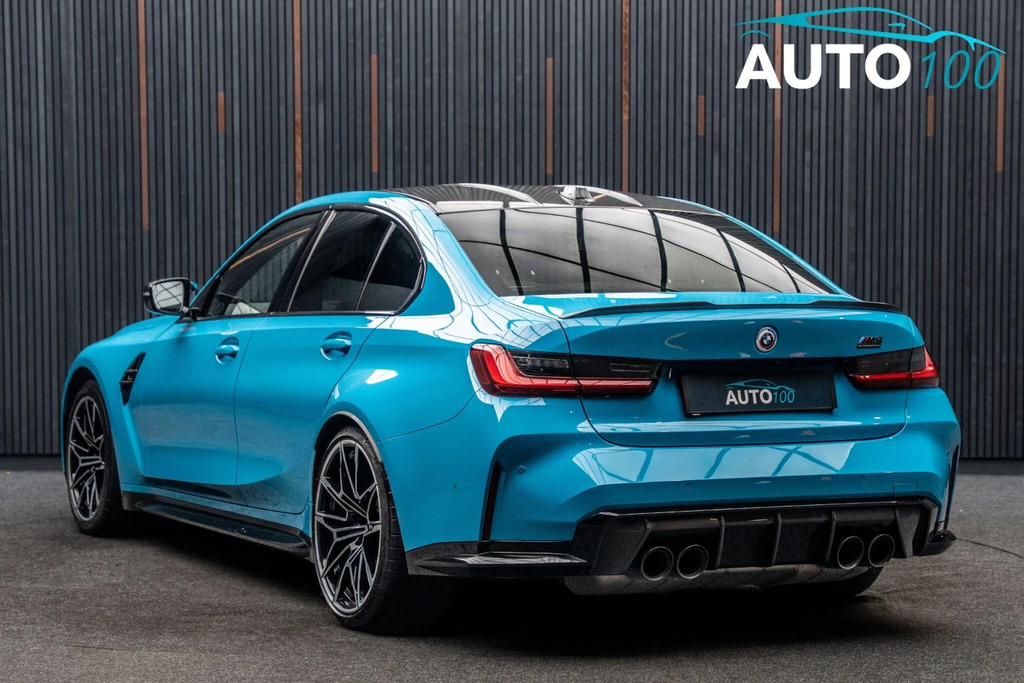 BMW M3 3.0 Biturbo Competition Steptronic M Xdrive Euro 6 Blue #3