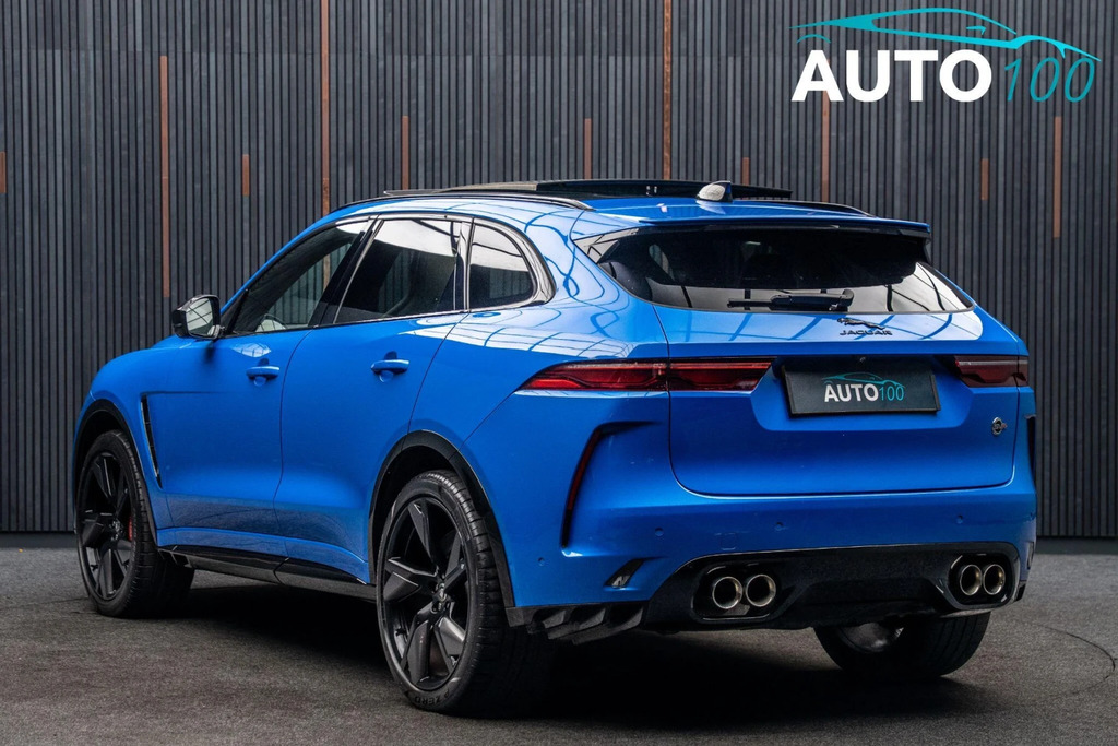 Jaguar F-Pace 5.0 P550 V8 Svr Quickshift Awd Euro 6 Ss Blue
