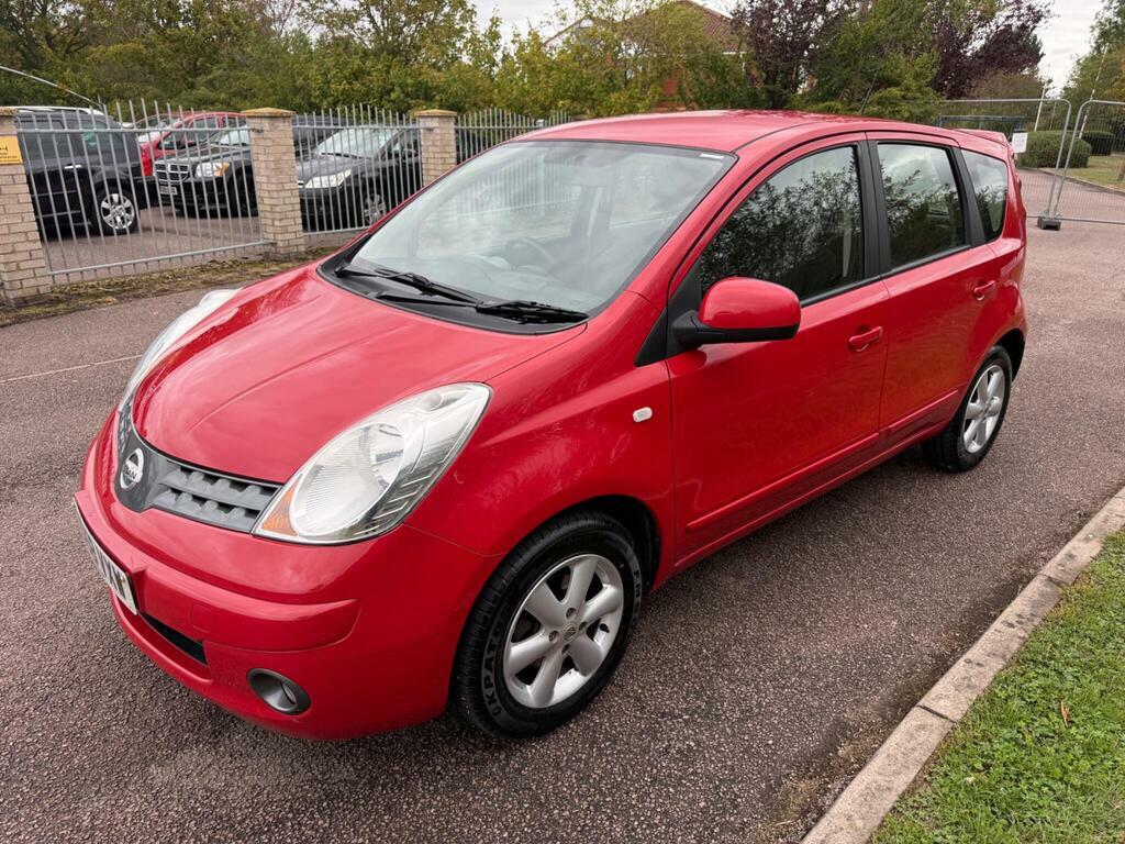 Nissan Note 1.4 16V Acenta Euro 4 Red #3