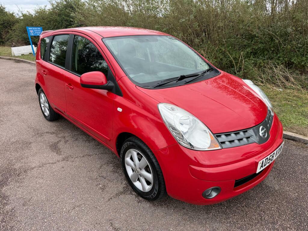 Nissan Note 1.4 16V Acenta Euro 4 Red