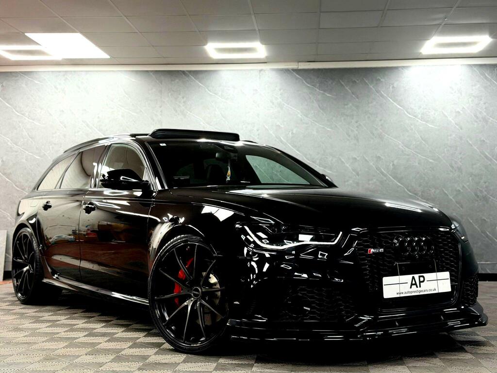 Audi RS6 Avant 4.0 Tfsi V8 Tiptronic Quattro Euro 5 Ss Black #2