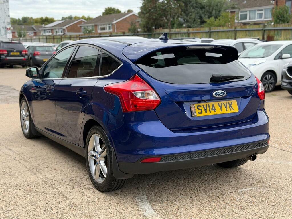 Ford Focus 1.6T Ecoboost Titanium X Euro 5 Ss SV14YYK Blue #5