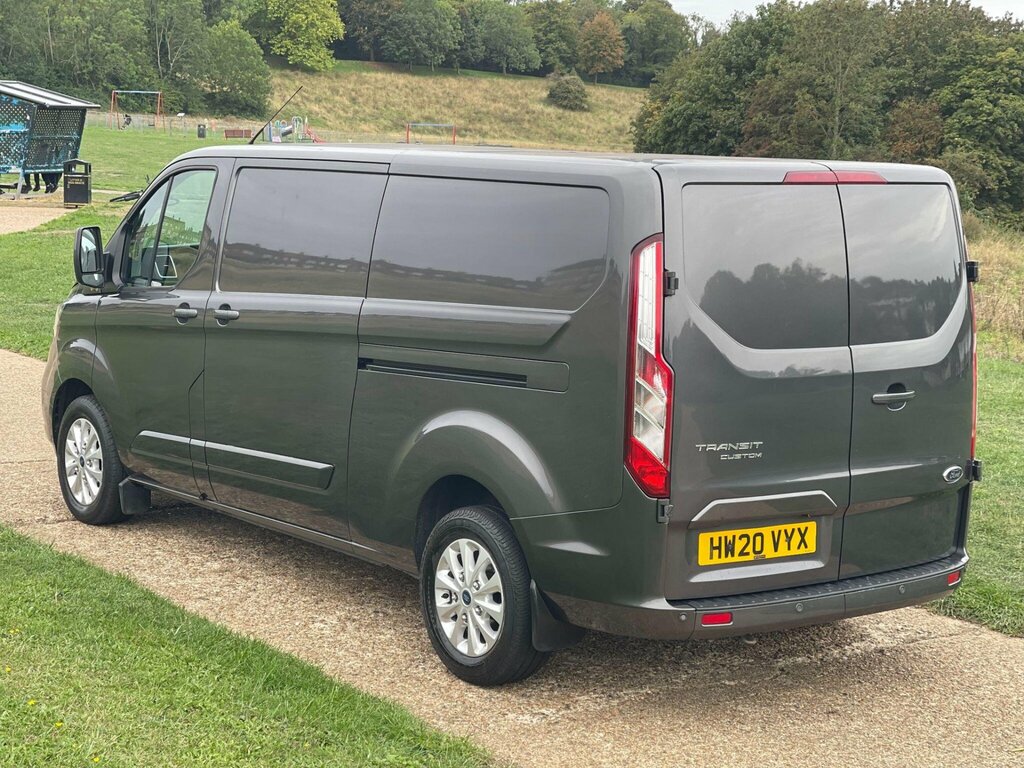 Ford Transit Custom 2.0 300 Ecoblue Limited L2 H1 Euro 6 Ss HW20VYX Grey #6