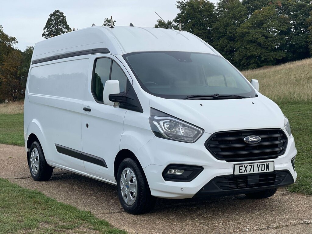 Ford Transit Custom 2.0 300 Ecoblue Trend L2 H2 Euro 6 Ss White #2