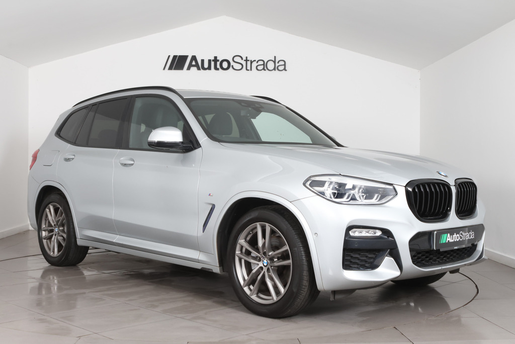 BMW X3 Xdrive20i M Sport YC69NYT Silver #3