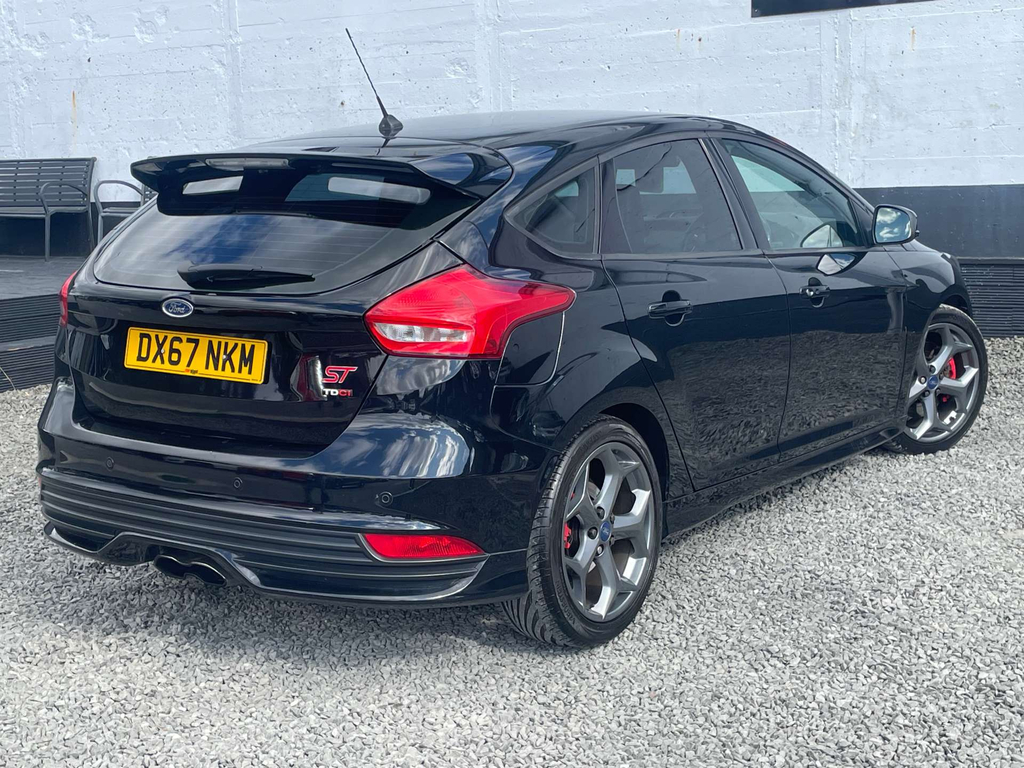 Ford Focus 2.0 Tdci St-3 Powershift Euro 6 Ss DX67NKM Black #6