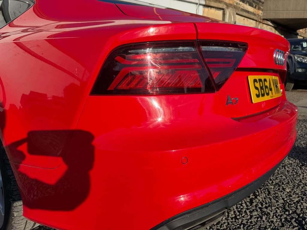 Audi A7 4.0 Rs7 Sportback Tfsi V8 Quattro 553 Bhp Red #14