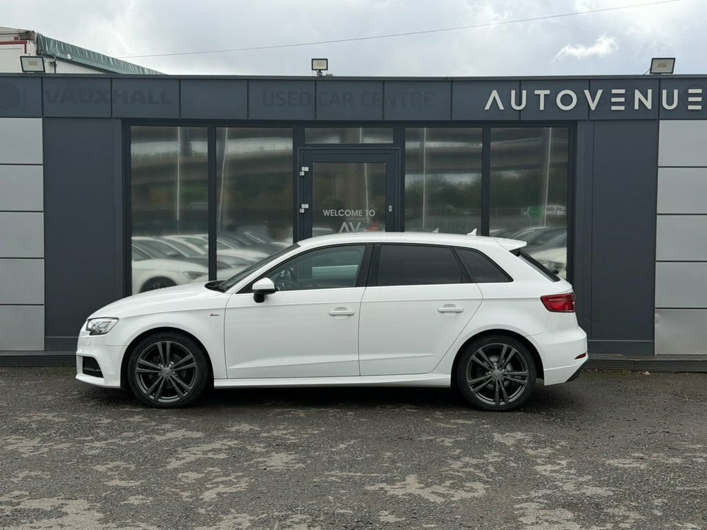 Audi A3 2L S Line White #3