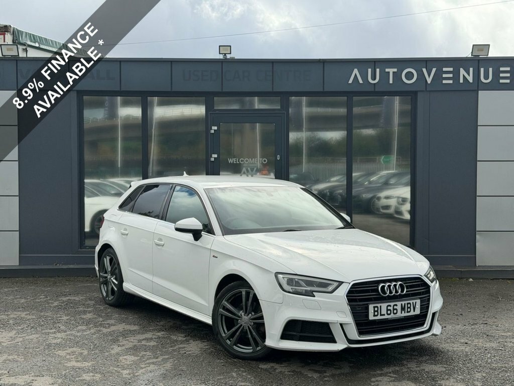 Audi A3 2L S Line White