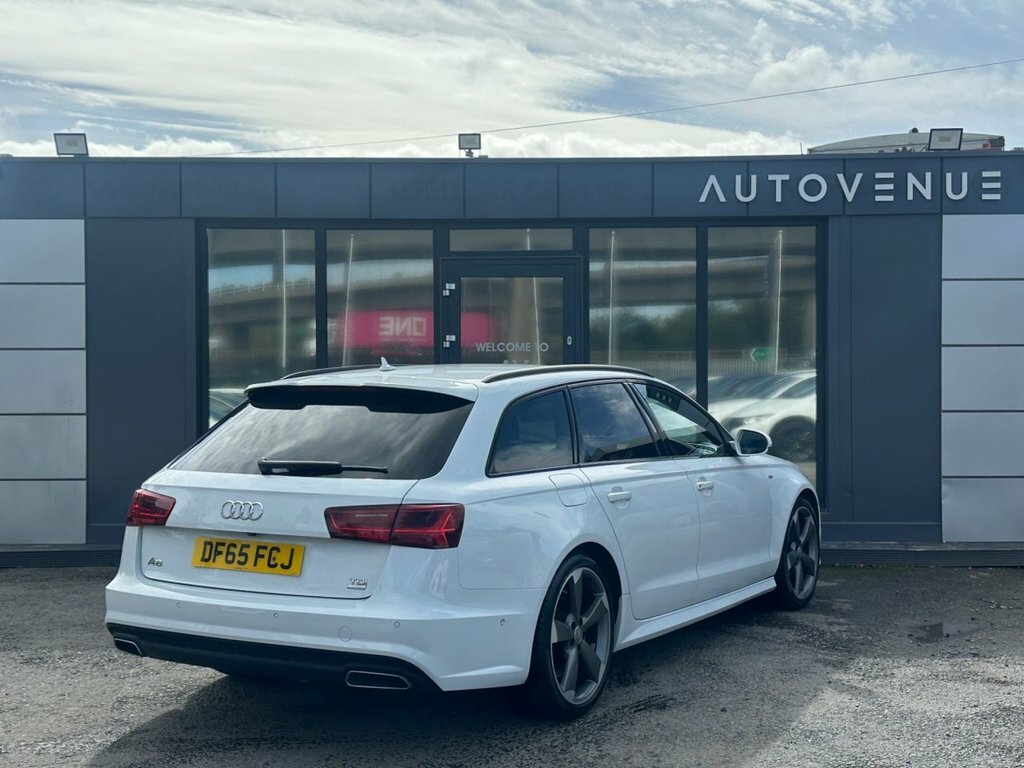 Audi A6 Avant 2L Black Edition White #4