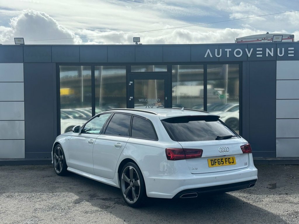 Audi A6 Avant 2L Black Edition White #3