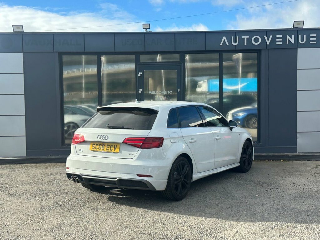 Audi A3 2L S Line White #3