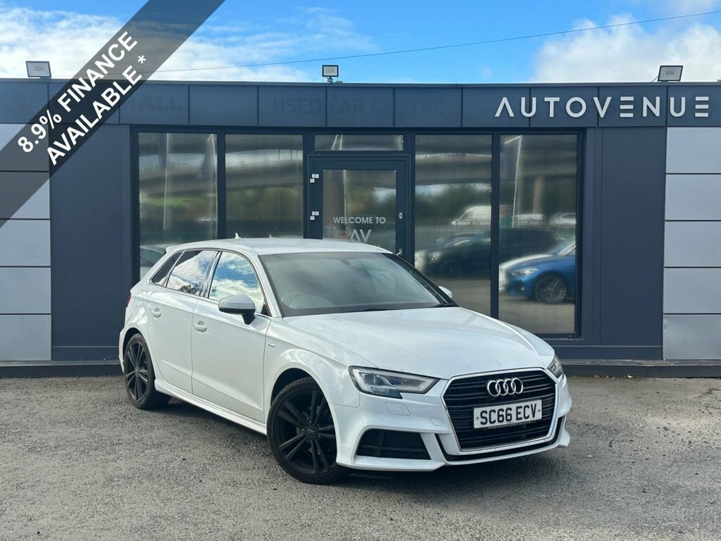 Audi A3 2L S Line White