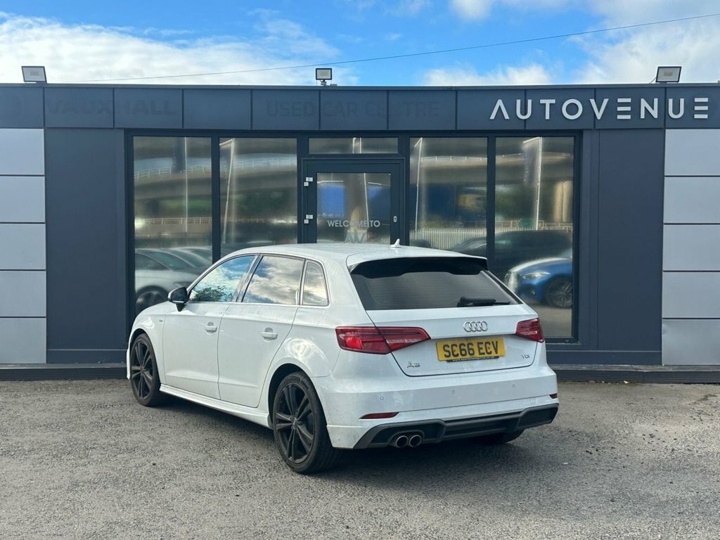 Audi A3 2L S Line White #2