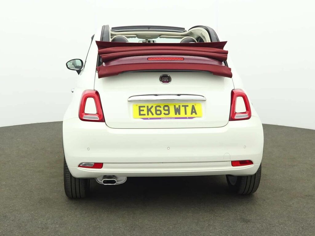Fiat 500C 500 C Lounge White #3