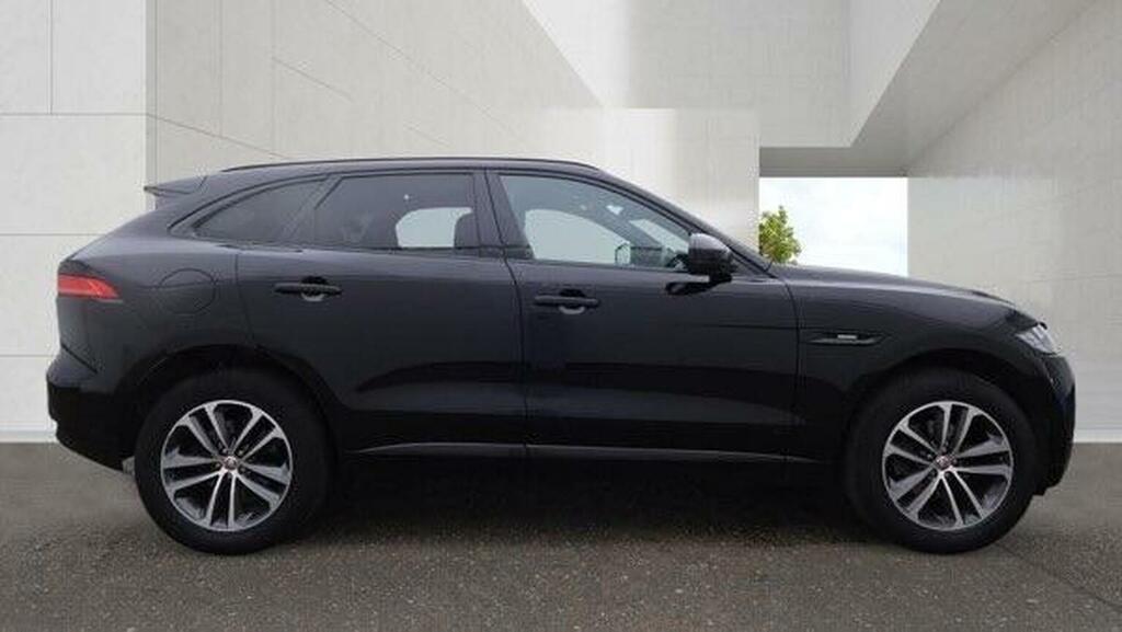 Jaguar F-Pace 2.0 D180 R-sport Awd Euro 6 Ss 2018 Black #5