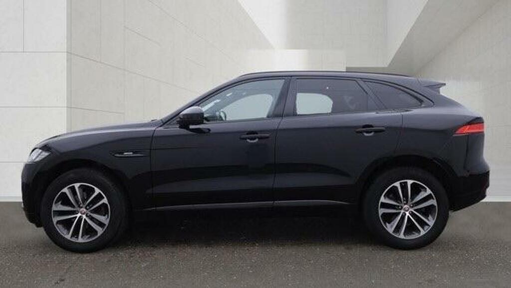 Jaguar F-Pace 2.0 D180 R-sport Awd Euro 6 Ss 2018 Black #6