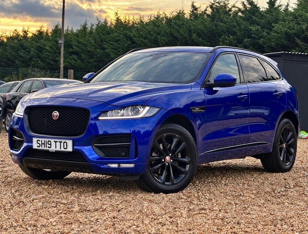 Jaguar F-Pace 2.0 D180 R-sport Awd Euro 6 Ss 2019 Blue #2