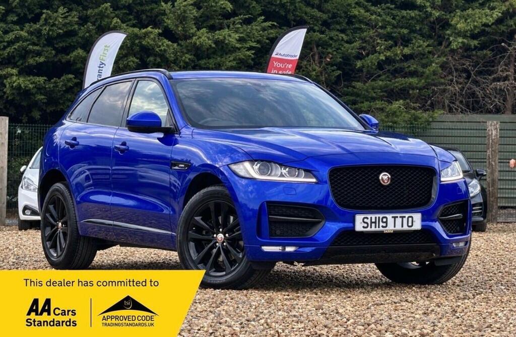 Jaguar F-Pace 2.0 D180 R-sport Awd Euro 6 Ss 2019 Blue