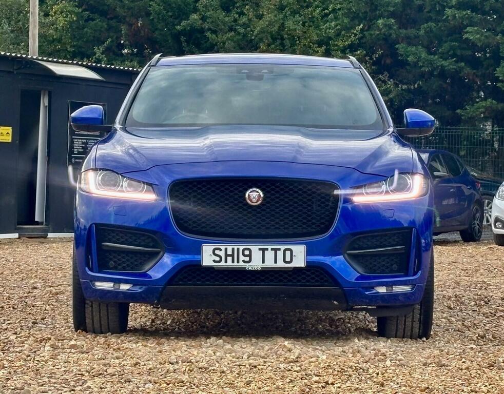 Jaguar F-Pace 2.0 D180 R-sport Awd Euro 6 Ss 2019 Blue #3
