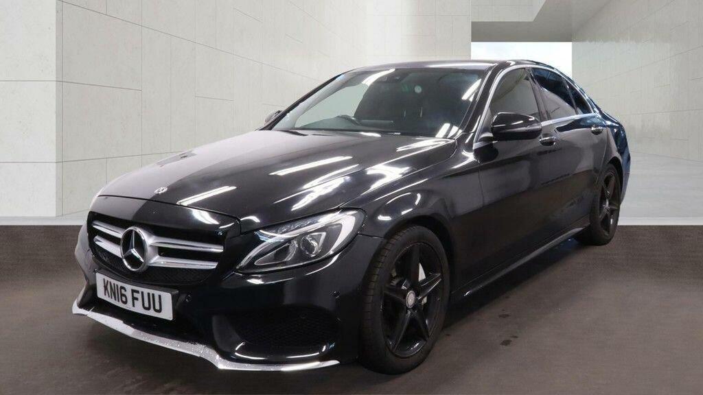 Mercedes-Benz C Class 2.1 C250d Amg Line Premium Plus 7G-tronic Euro Black #2