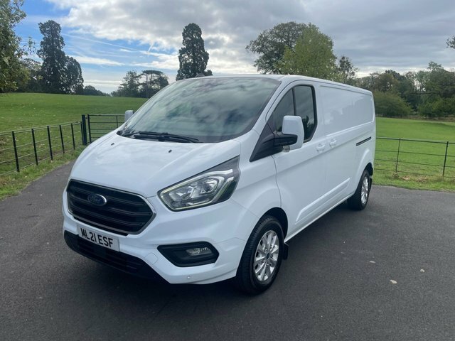 Ford Transit Custom 2021 2.0 300 Ecoblue Limited Panel Van White