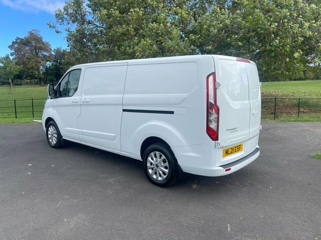 Ford Transit Custom 2021 2.0 300 Ecoblue Limited Panel Van White #3