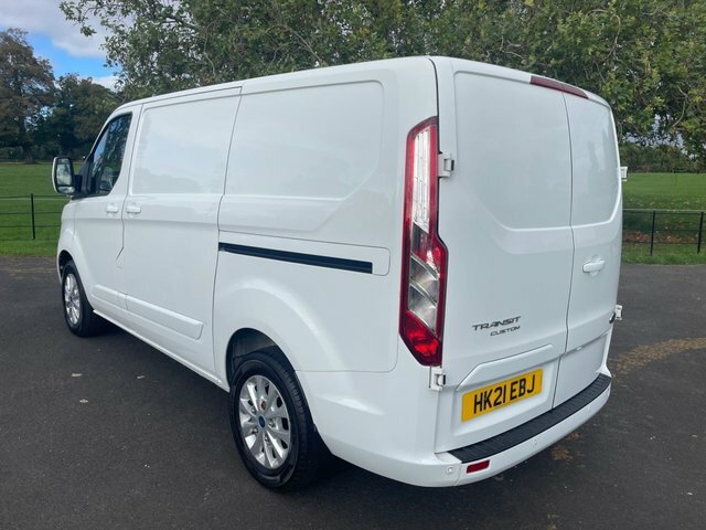 Ford Transit Custom 2021 2.0 300 Ecoblue Limited Panel Van White #3