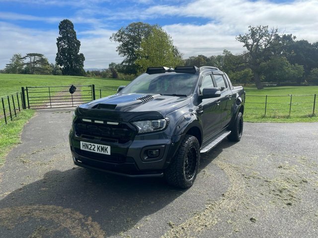 Ford Ranger 2022 2.0 Ecoblue Wildtrak Pickup Double Cab Di Grey