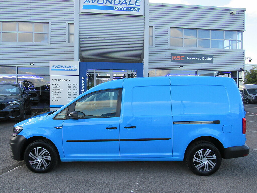 Volkswagen Caddy Maxi 2.0 Tdi C20 Bluemotion Tech Startline Panel Van 6D Blue #3