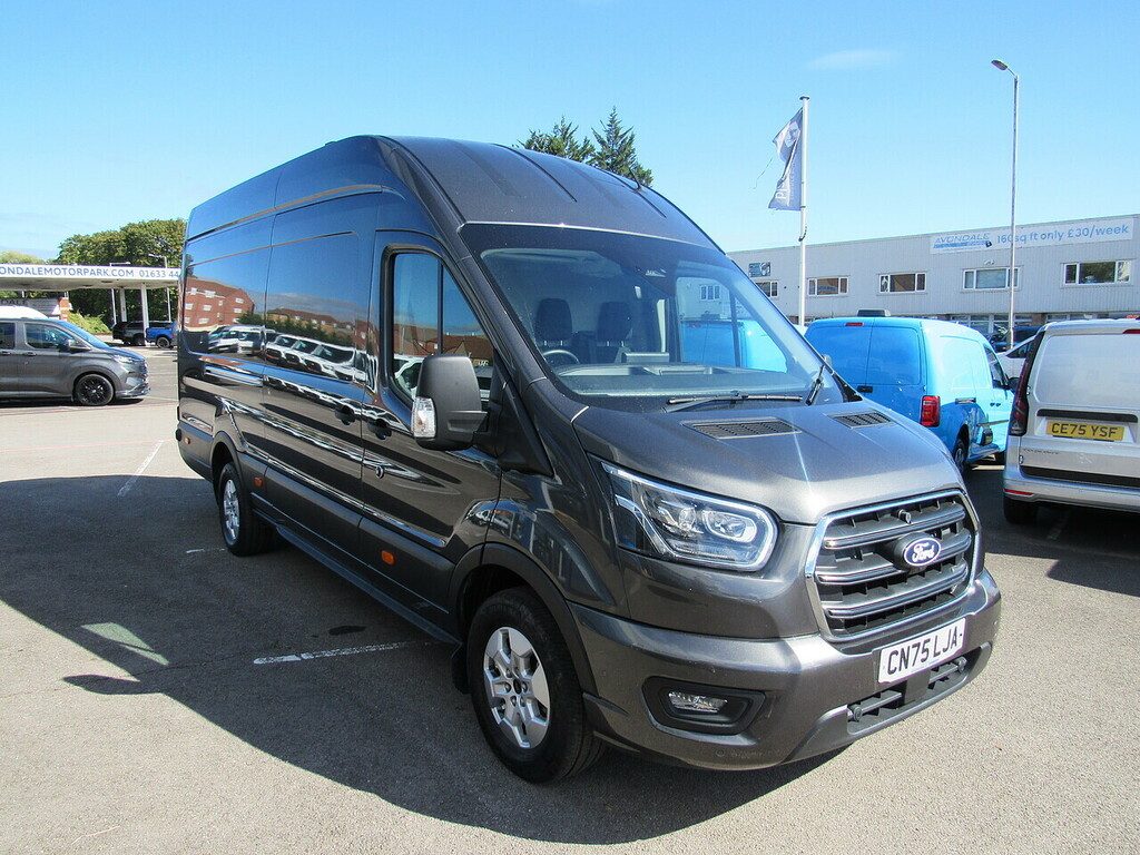 Ford Transit Custom 2.0 350 Ecoblue Limited Panel Van Manua Grey #2