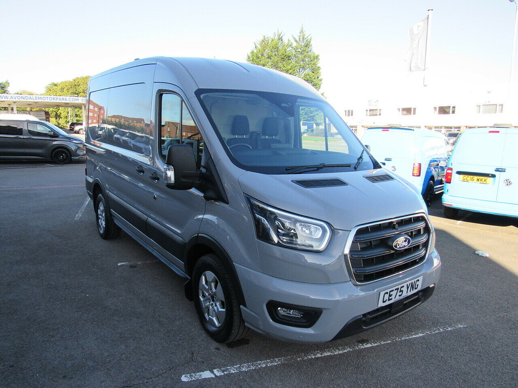 Ford Transit Custom 2.0 350 Ecoblue Limited Panel Van Manua Grey #6