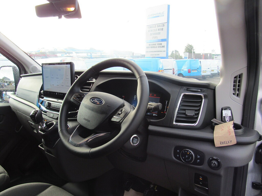 Ford Transit Custom 350 Ecoblue Limited L2 H2 Mwb 165 Bhp Twin Side Do Silver #2