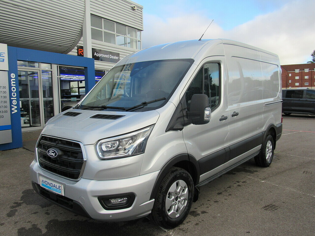 Ford Transit Custom 350 Ecoblue Limited L2 H2 Mwb 165 Bhp Twin Side Do Silver