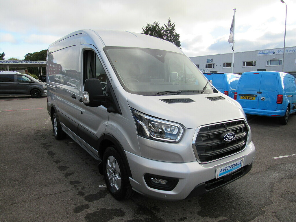 Ford Transit Custom 350 Ecoblue Limited L2 H2 Mwb 165 Bhp Twin Side Do Silver #4