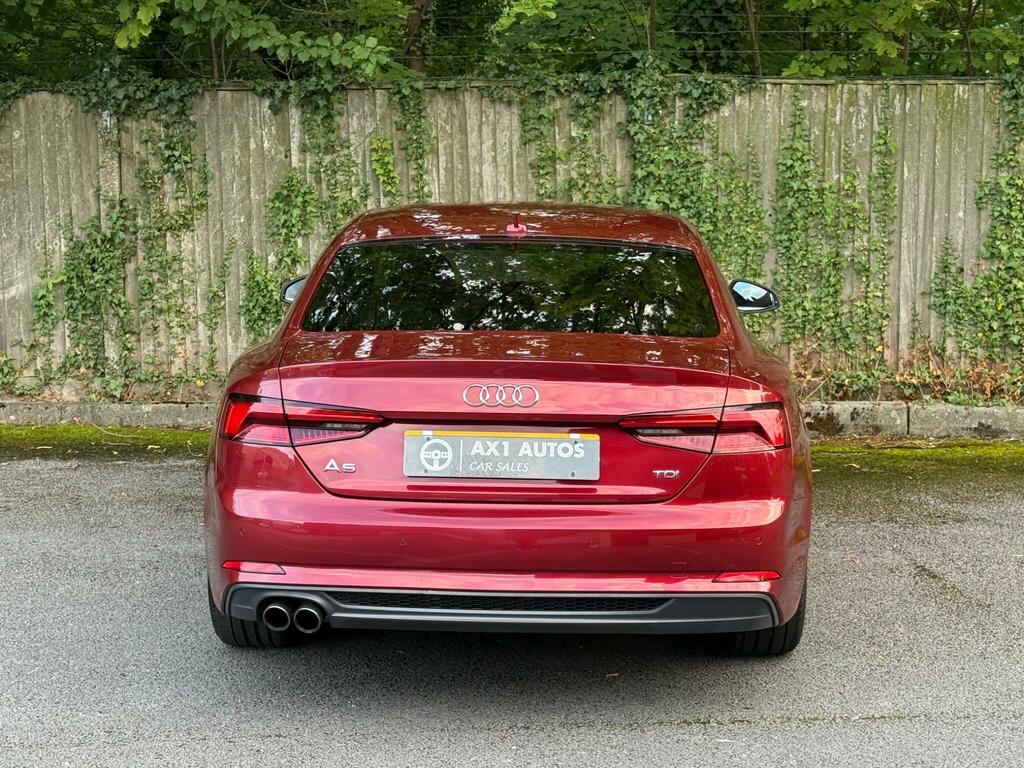Audi A5 2.0 Tdi S Line S Tronic Euro 6 Ss Red #6