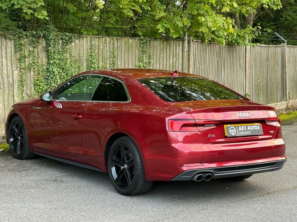 Audi A5 2.0 Tdi S Line S Tronic Euro 6 Ss Red #4