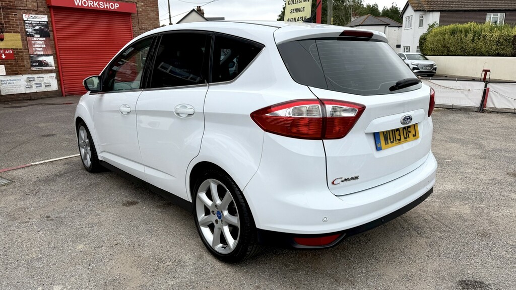 Ford C-Max 1.6 Tdci Titanium 2013 White #4