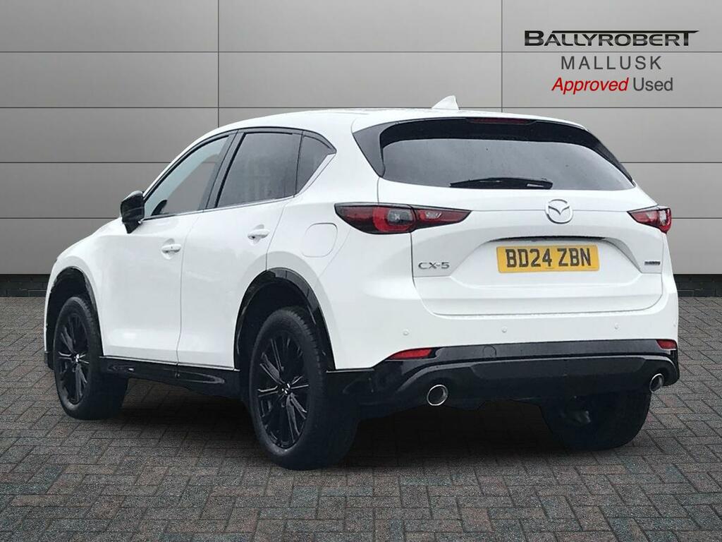 Mazda CX-5 2.0 E-skyactiv G Mhev Homura White #2