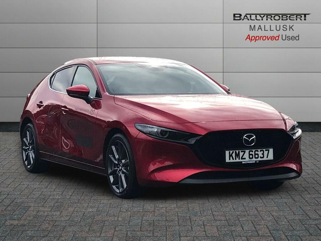 Mazda 3 2.5 E-skyactiv G Mhev 140 Takumi Red